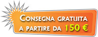 Consegna gratuita a partire da 150euro