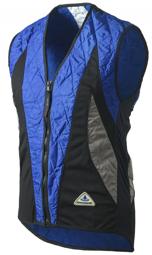 Gilet refrigerante PEAK da MBK  HYPERKEWL™ ( colori:Blu/silver/nero o Nero/antracite) Mod. 6539
